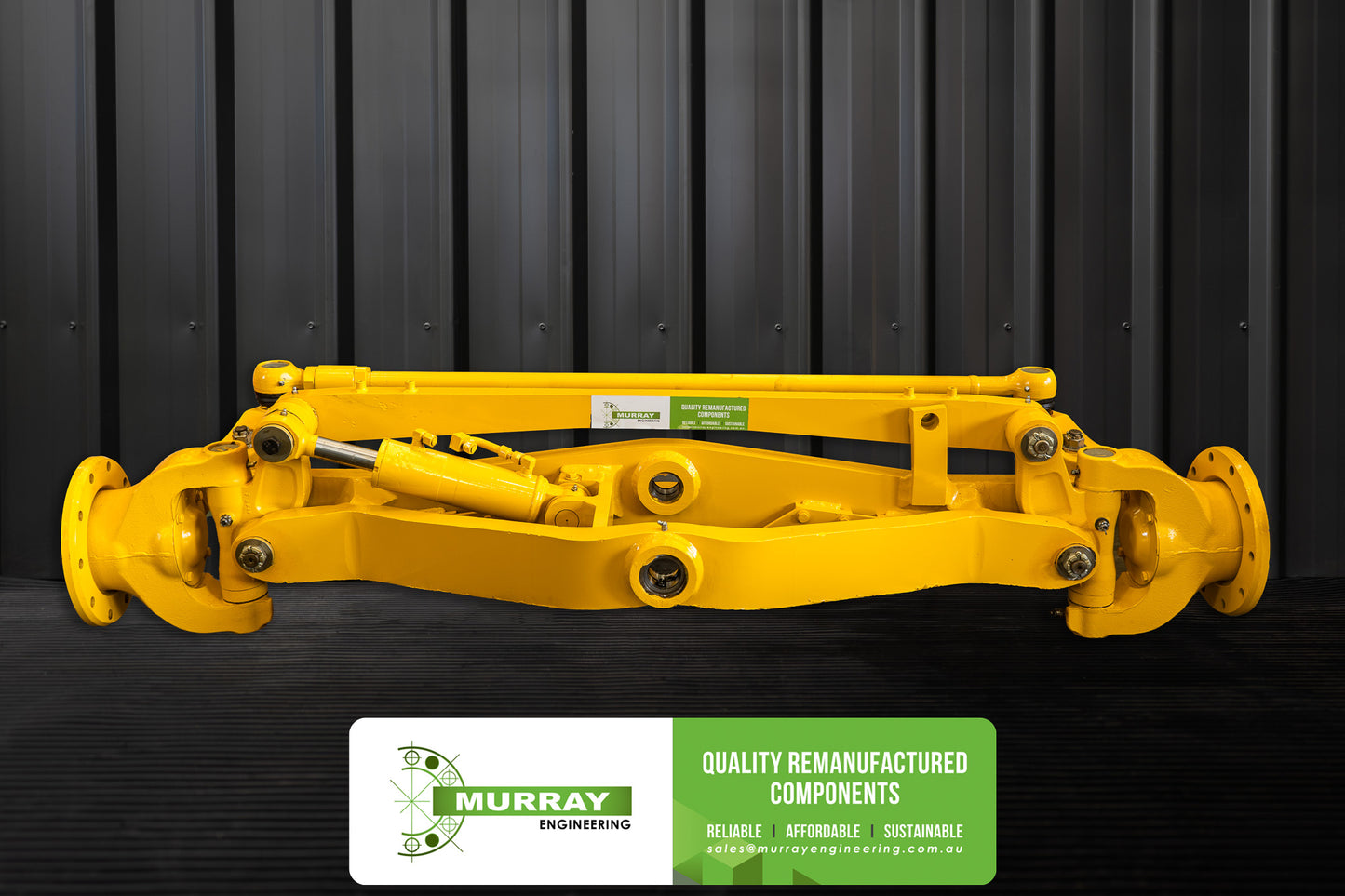 Komatsu GD555 Front Axle