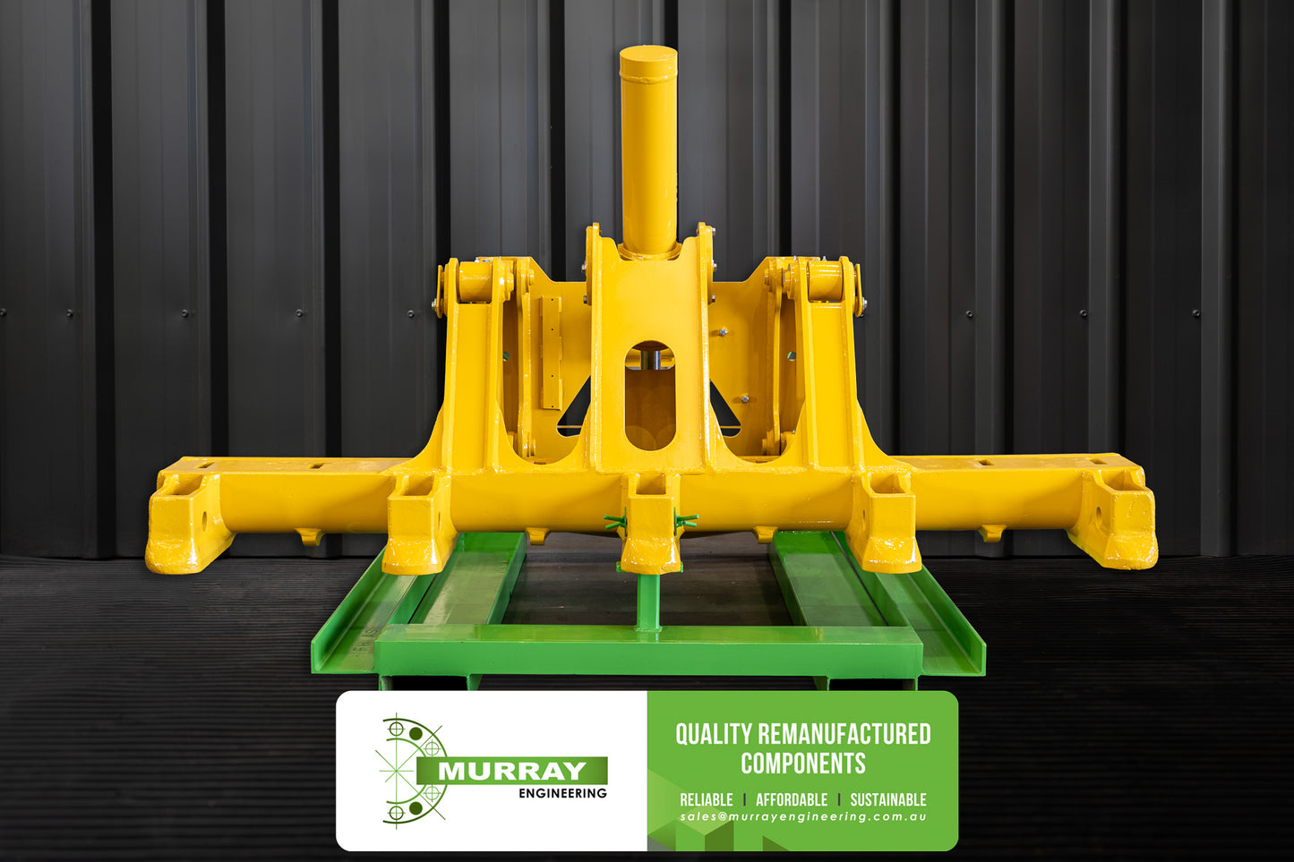 Komatsu GD555 Ripper Assembly