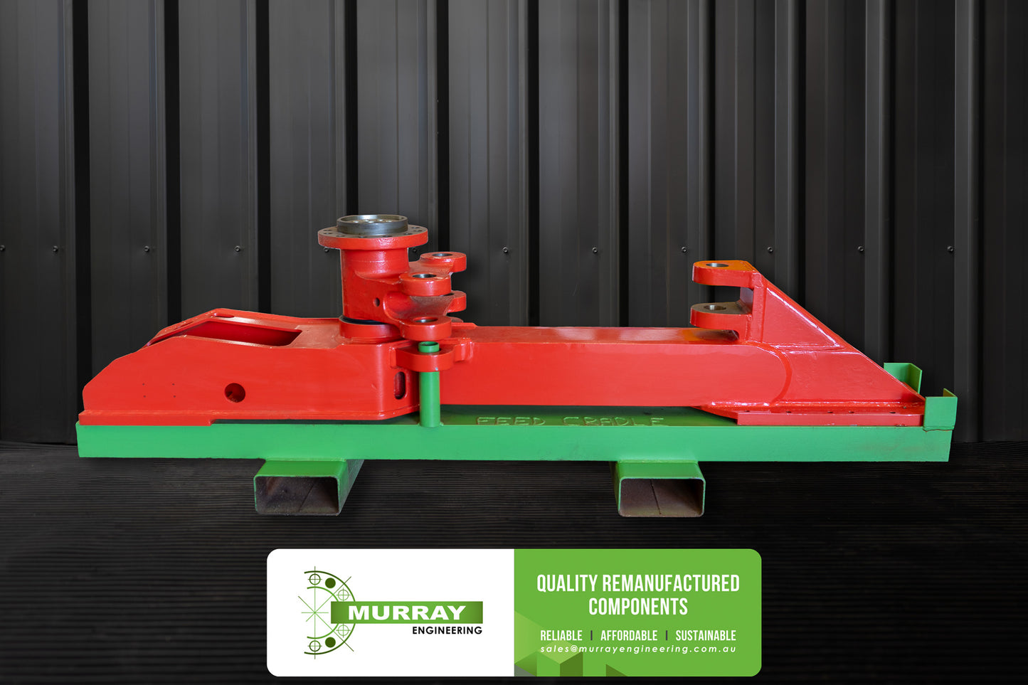 Sandvik DD420/DD421/DD422i Feed Cradle & Post Complete